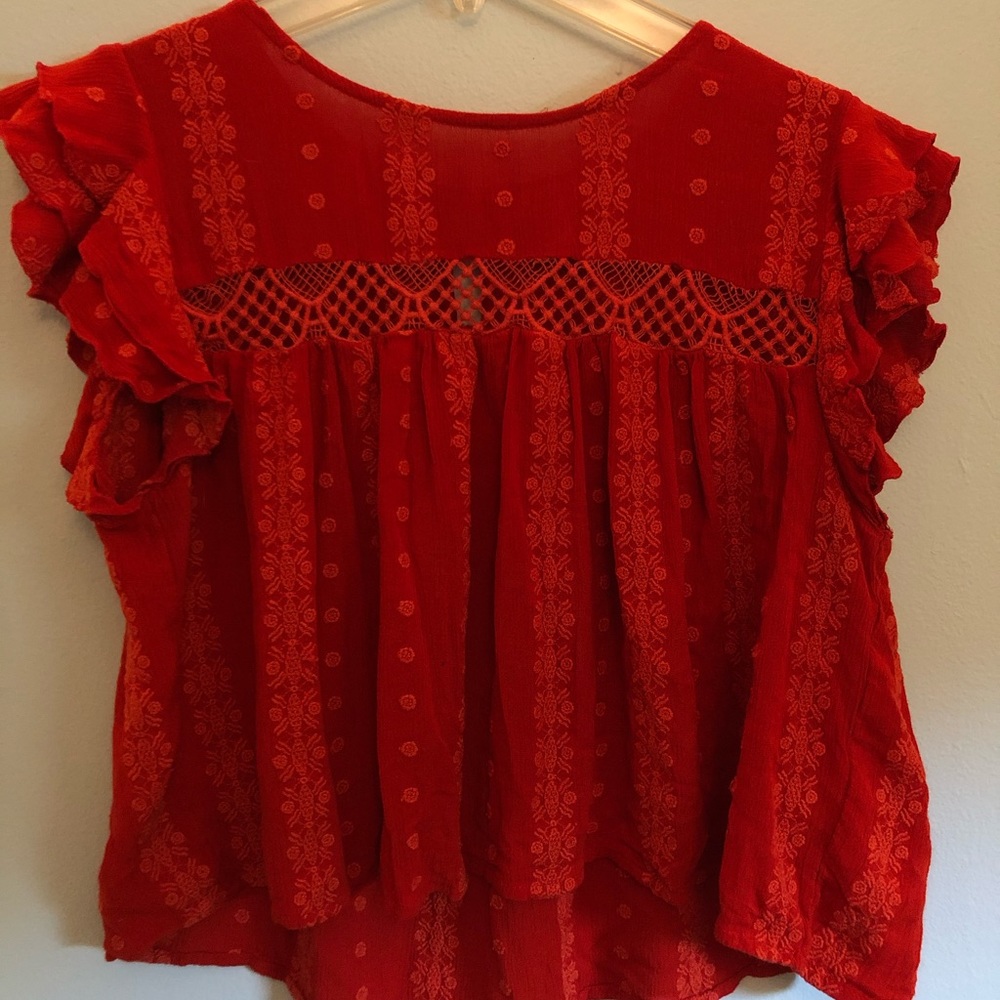 forever 21 bohemian style blouse